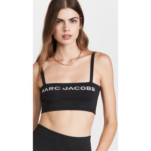 NWT Marc Jacobs The Bandeau Top, black, size: M - Picture 1 of 7
